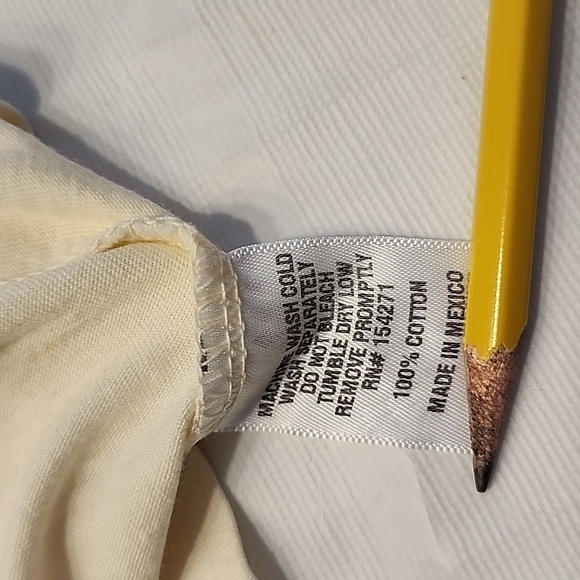 NWT‎ Project Karma Stay Wild Flower Child Crew Neck Tee Yellow Size Small - Picture 12 of 12